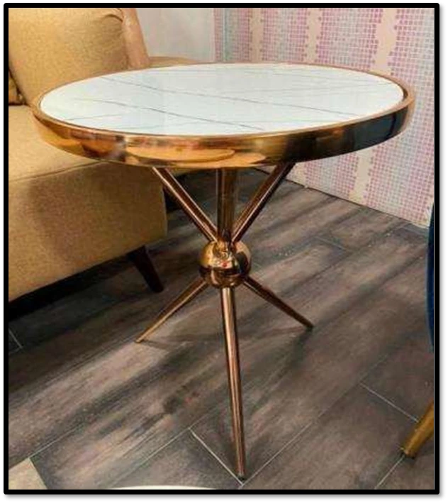 Mid-Century Modern Tripod Side Table